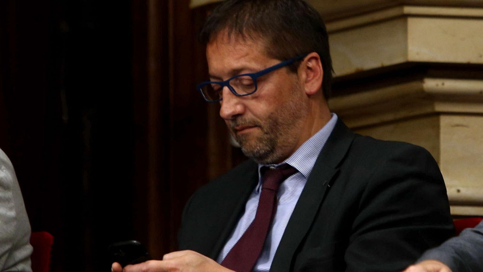 El ex secretario general de Gobernación de la Generalitat Francesc Esteve contra quién la Fiscalía se querelló por la compra de urnas en una imagen de archivo.
