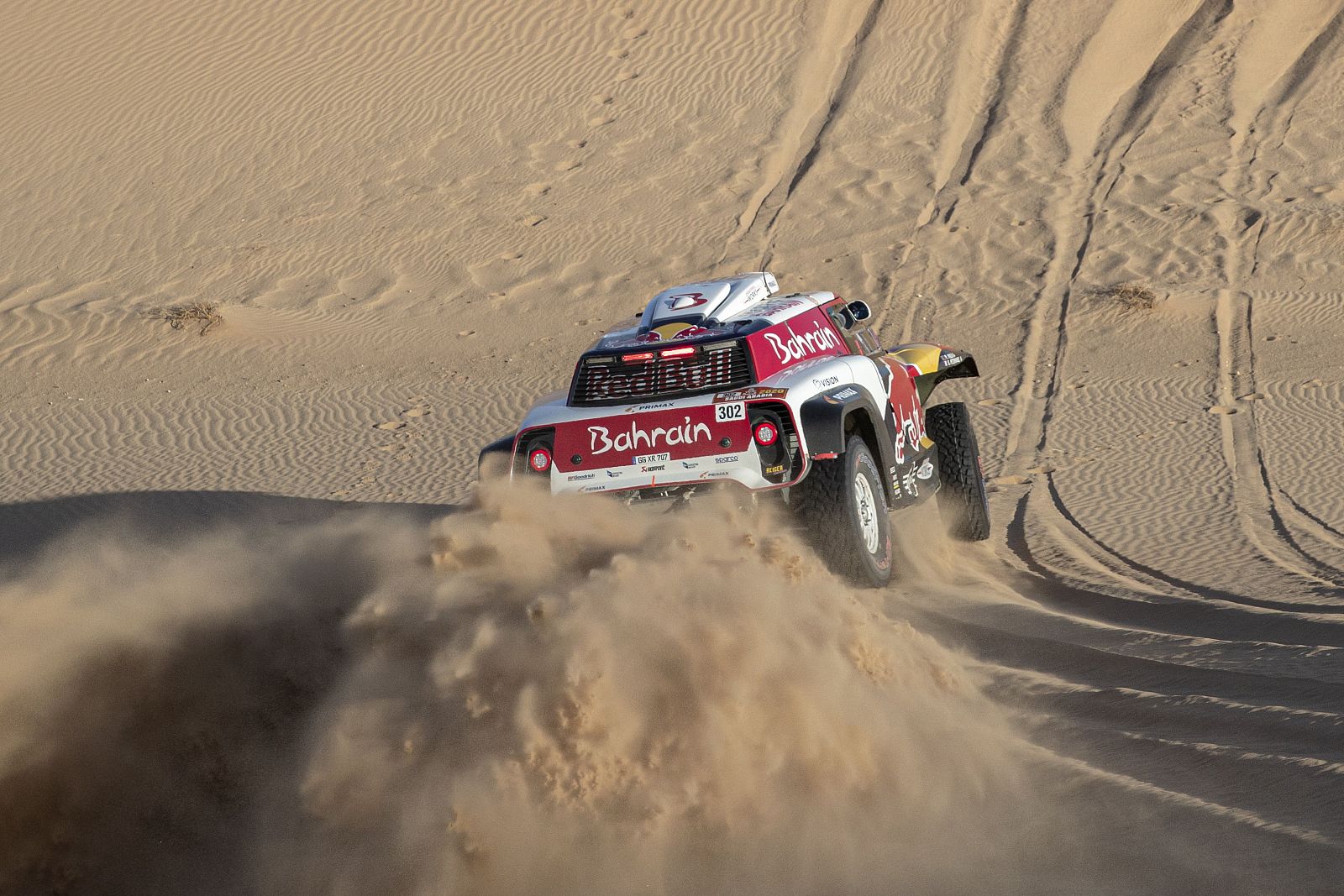 Peterhansel, durante este Dakar