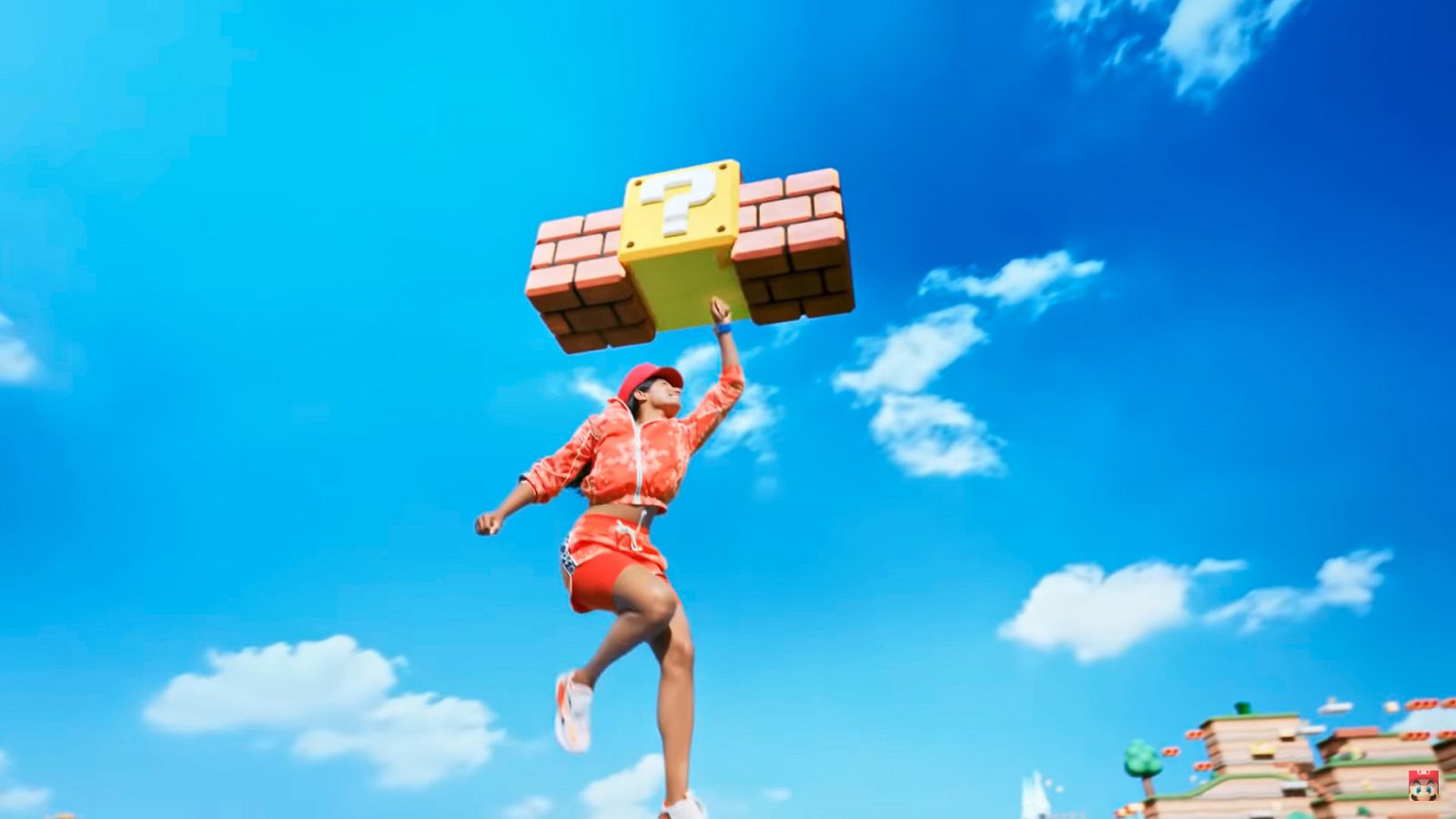 Imagen del vídeo promocional de Super Nintendo World
