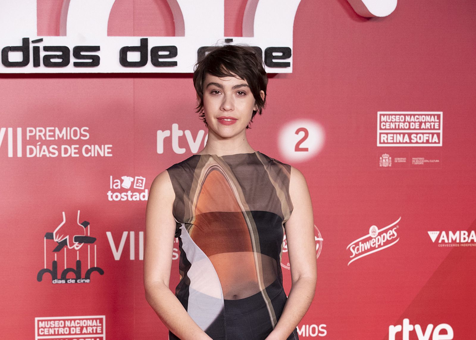 Greta Fernández en la entrega de los premios Días de cine'