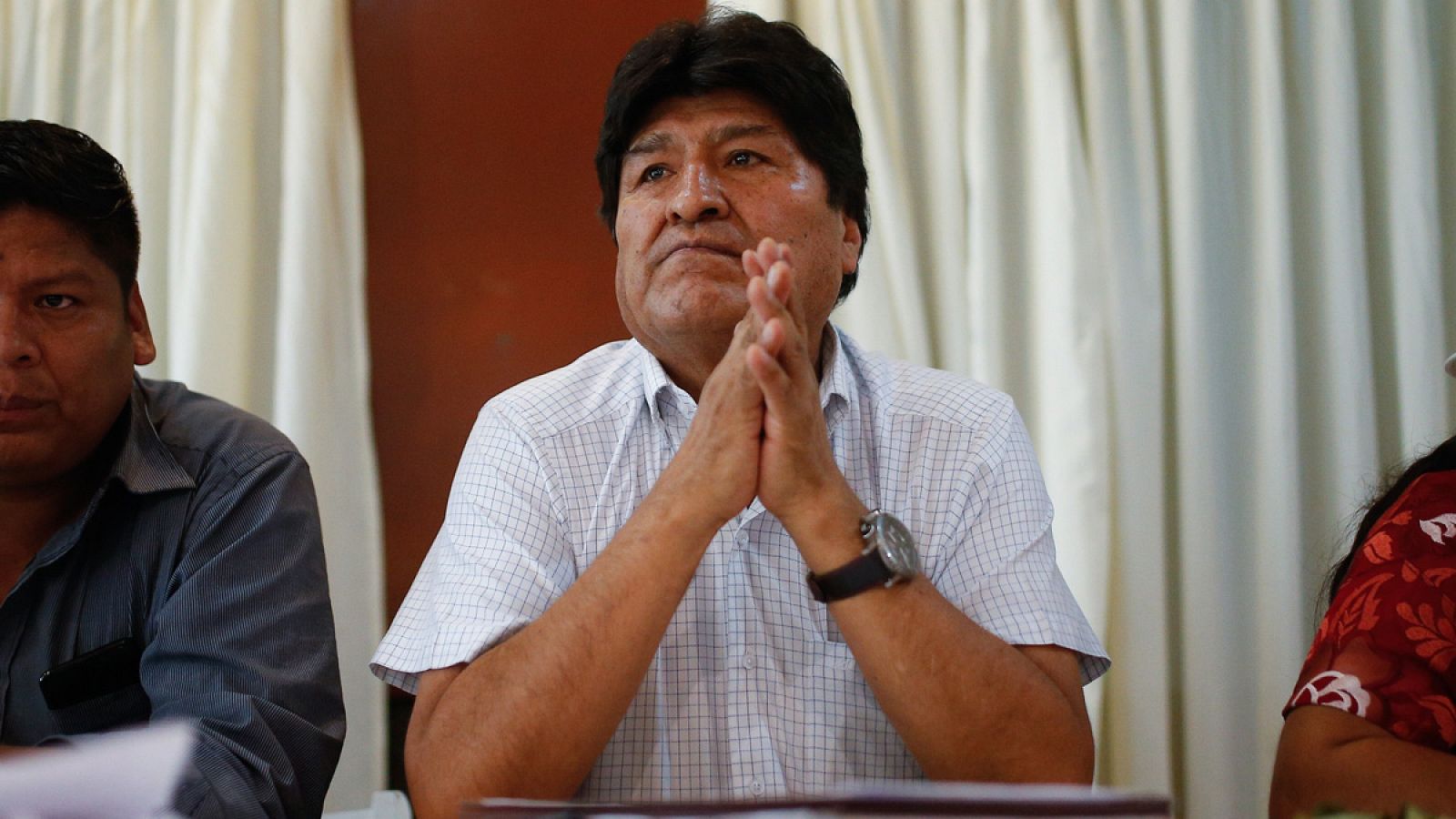 Evo Morales encabeza la reunión del Movimiento Al Socialismo en Buenos Aires