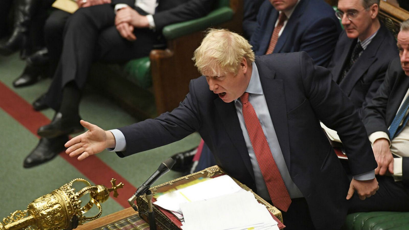 Boris Johnson ha asistido a la aprobación por parte del Parlamento británico de su ansiada ley del 'Brexit'.