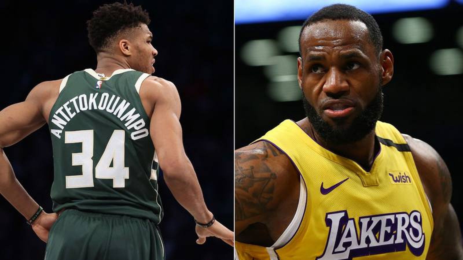 Giannis Antetokounmpo y LeBron James liderarán al Este y el Oeste en el Partido de las Estrellas de la NBA.