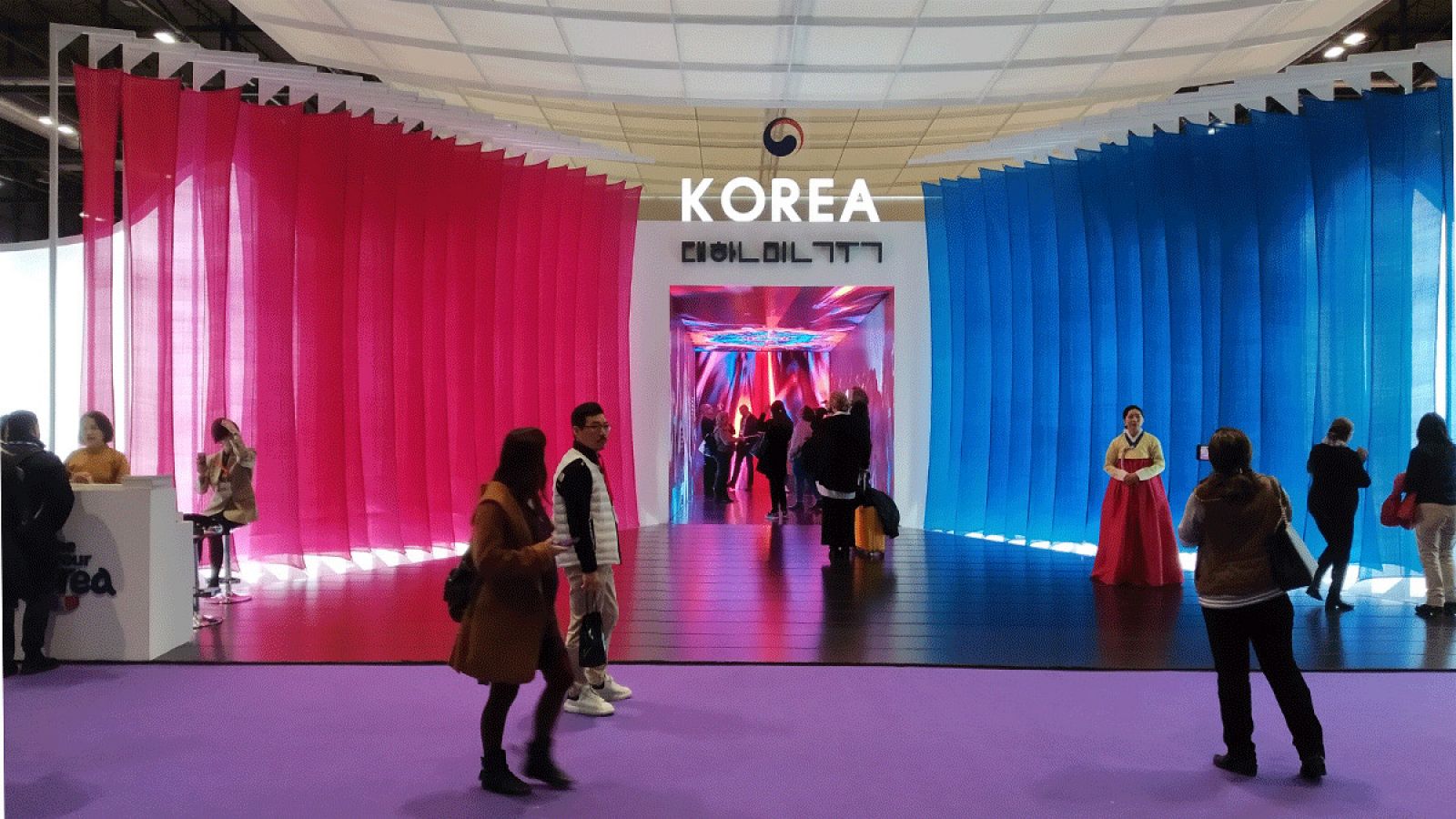 'Stand' de Corea del Sur en la 40º edición de Fitur