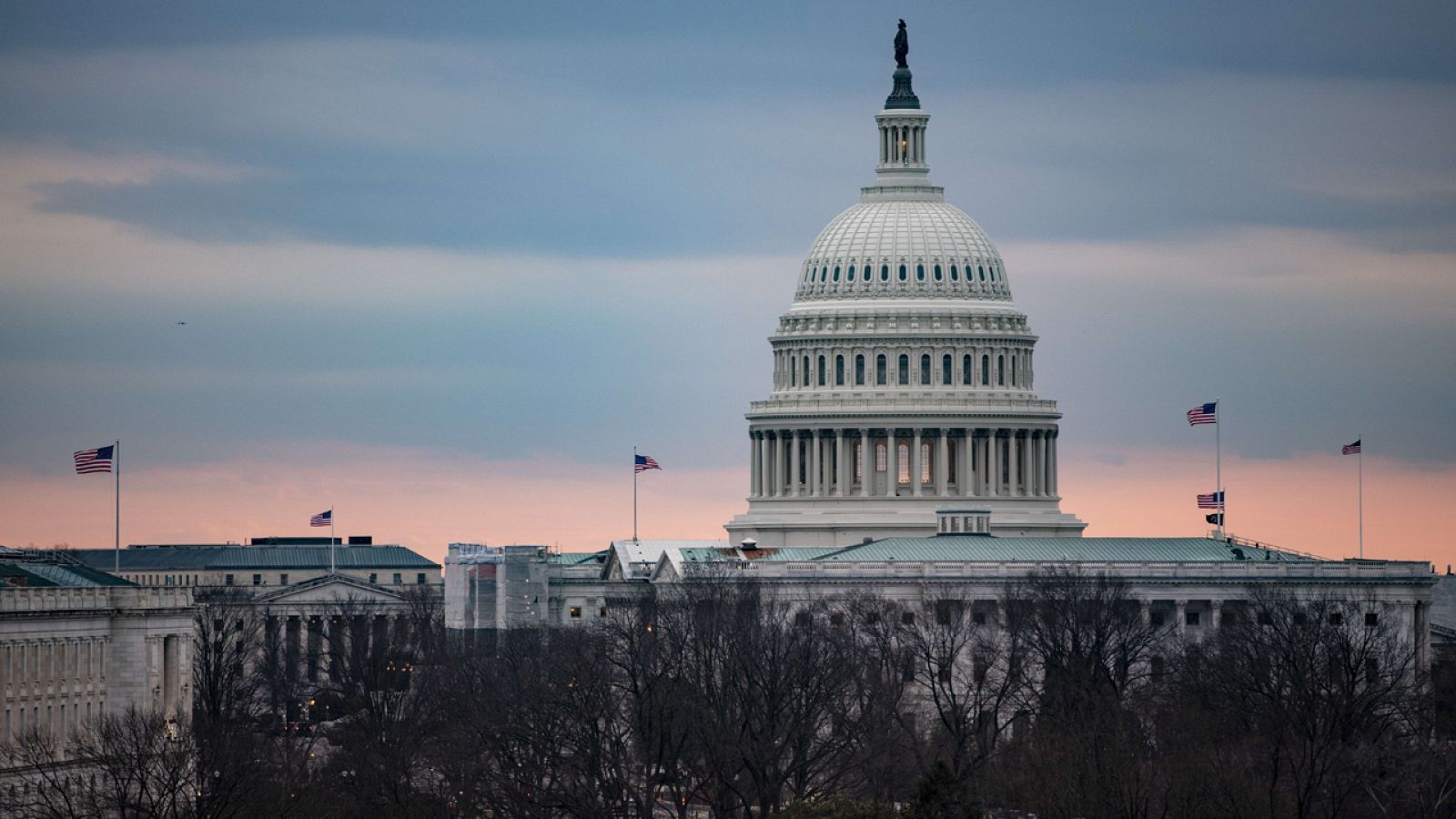 El Capitolio, este lunes en Washington
