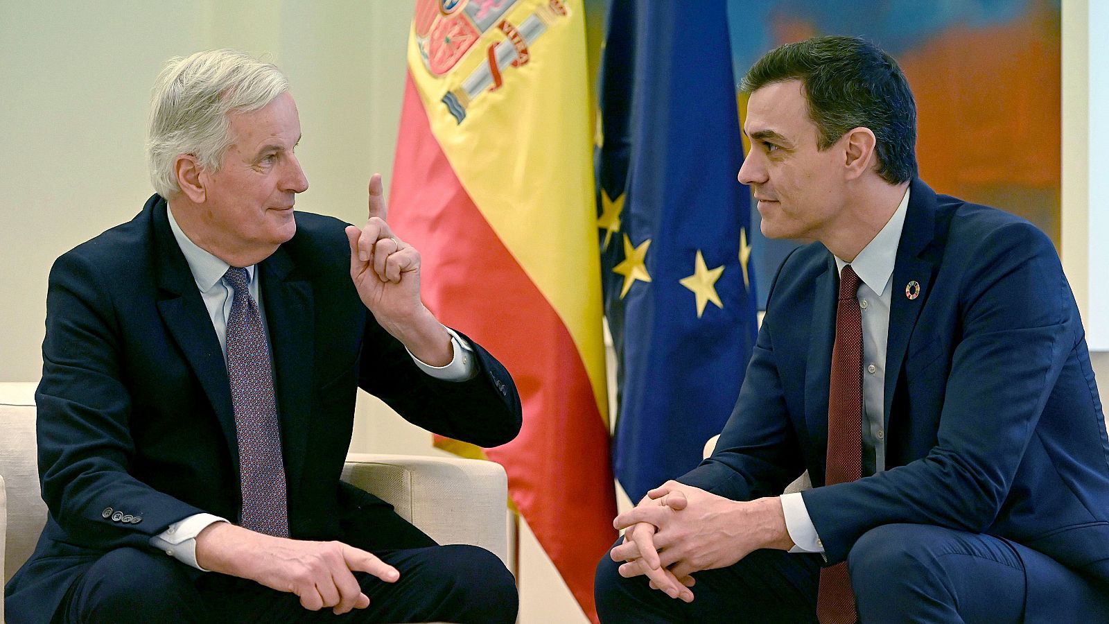 Sánchez recibe a Barnier para fijar prioridades de negociación tras el 'Brexit'
