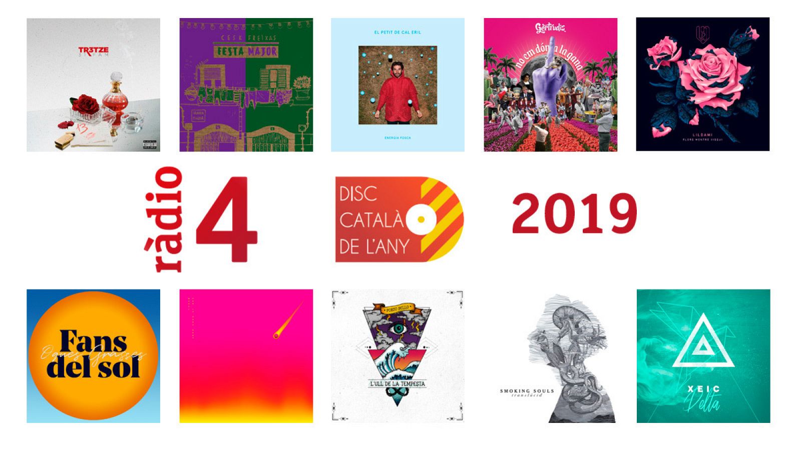 Finalistes del Premi disc català de l'any 2019