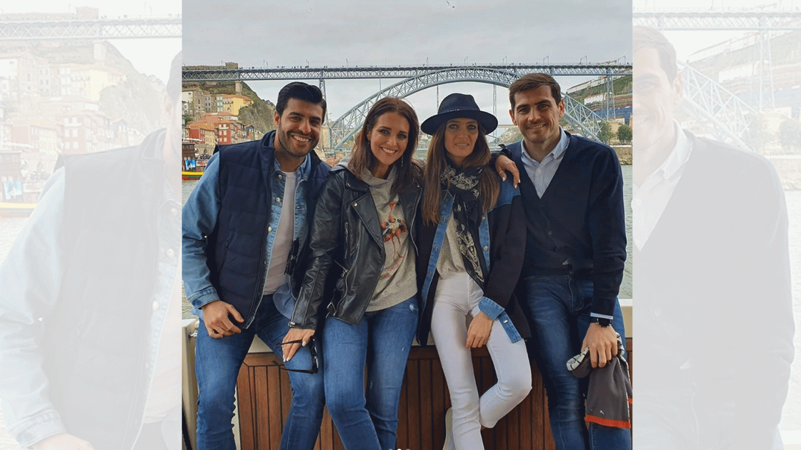 Paula Echevarría, Miguel Torres, Sara Carbonero e Iker Casillas pasan el fin de semana juntos en Oporto