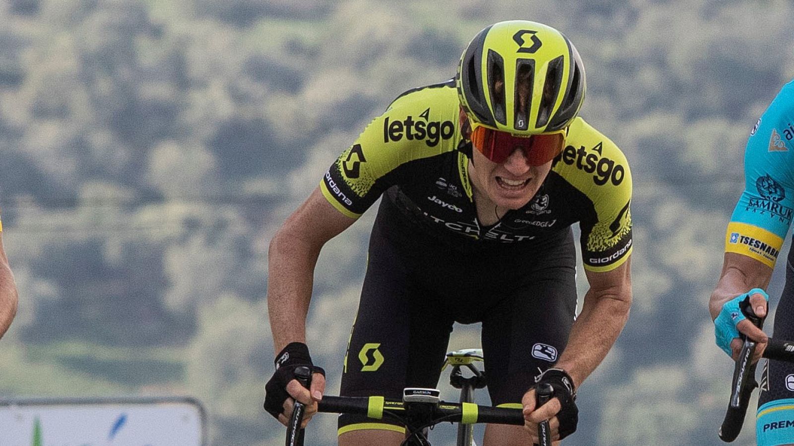 El ciclista australiano Jack Haig durante la Vuelta a Andalucía.