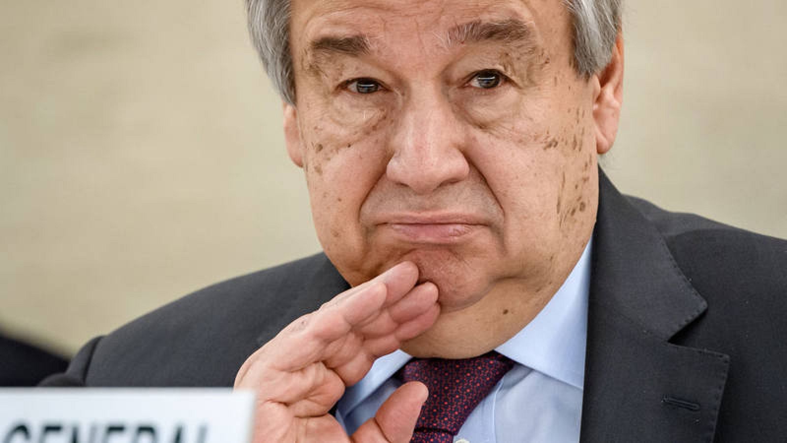 El secretario general de la ONU, António Guterres, en una imagen del 24 de febrero del 2020. 