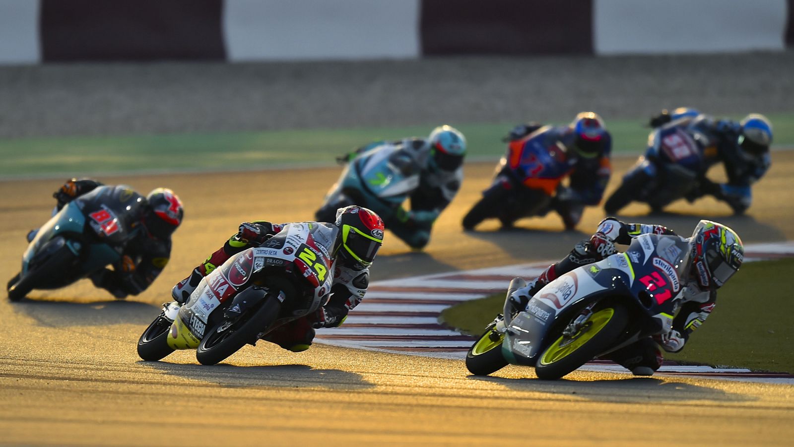 Imagen de la clasificación de Moto3 para el GP de Catar