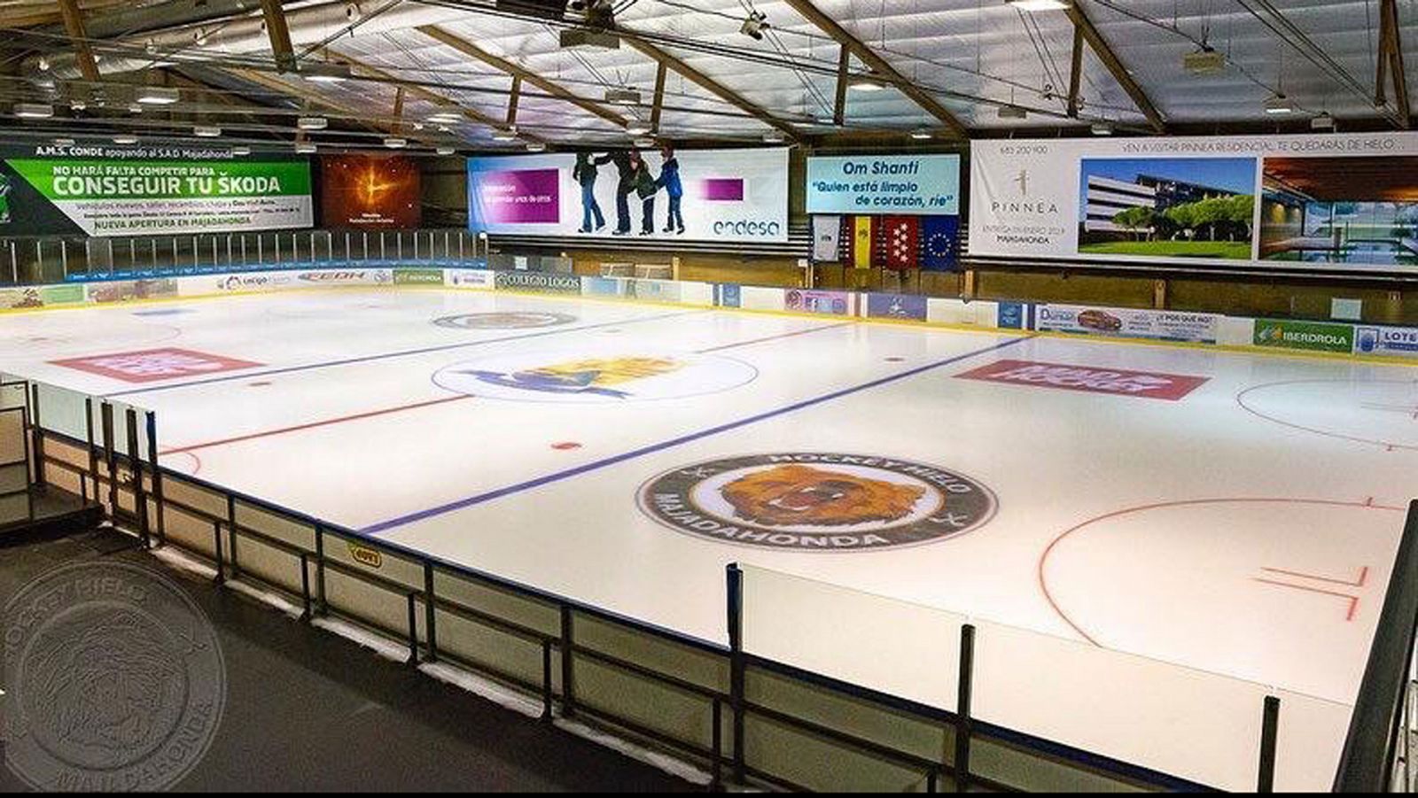 Pista de hielo de Majadahonda cerrada al público