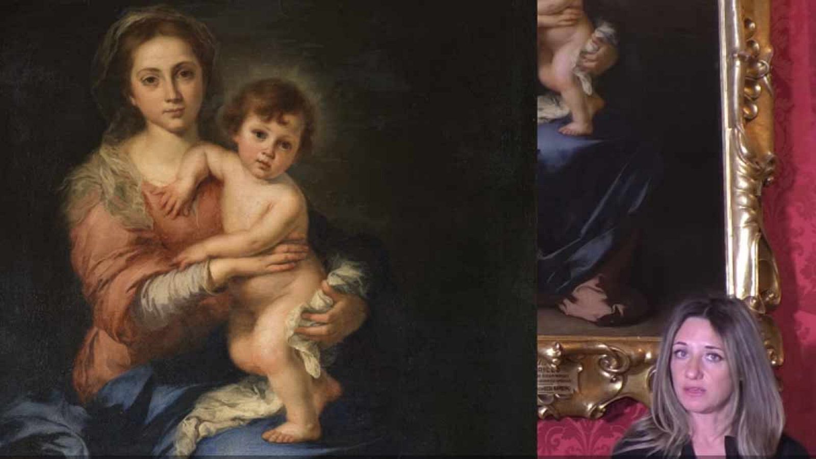 'La Virgen con el niño' de Murillo en el Palazzo Pitti