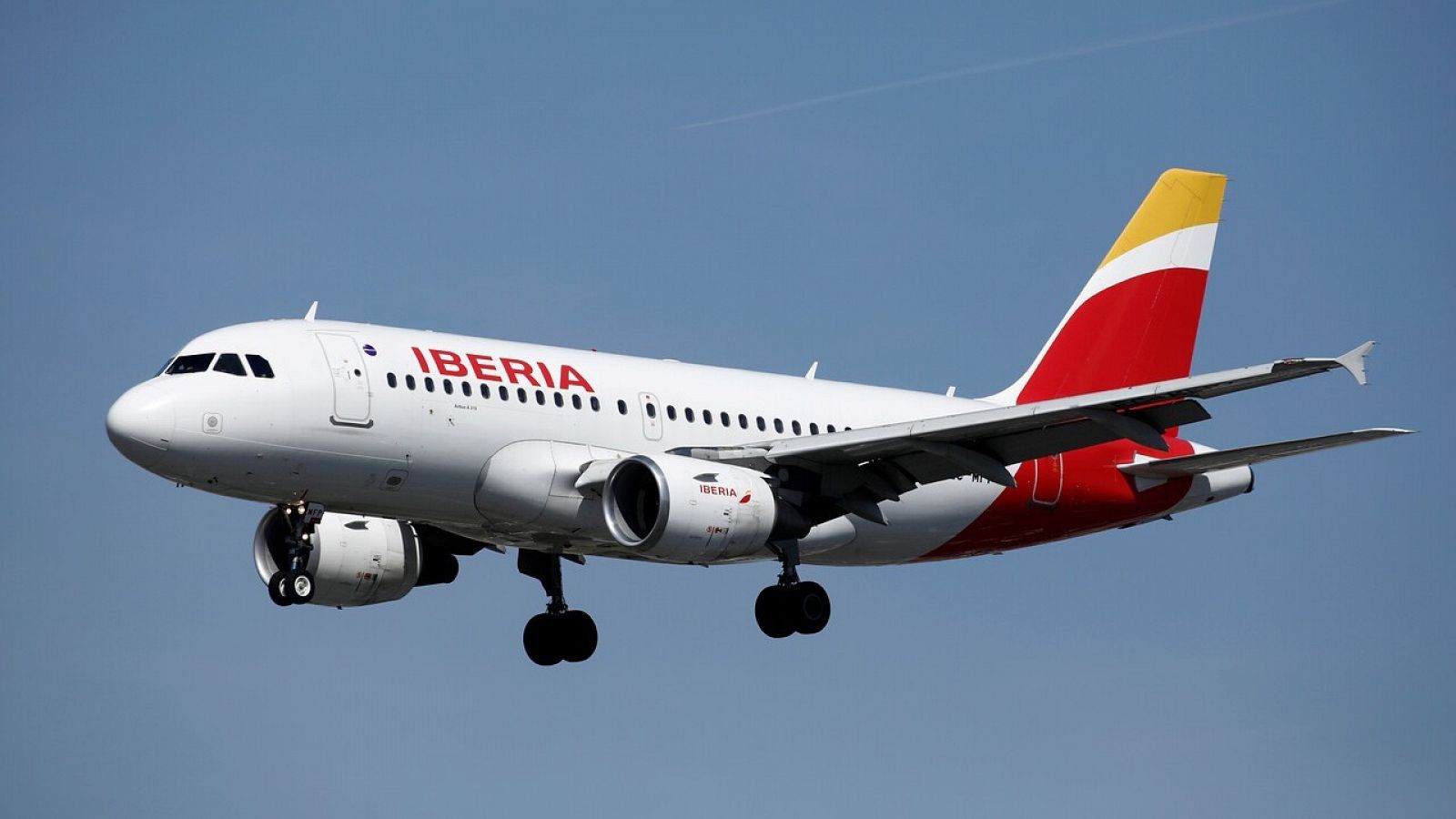 Imagen de archivo de un avión de Iberia 