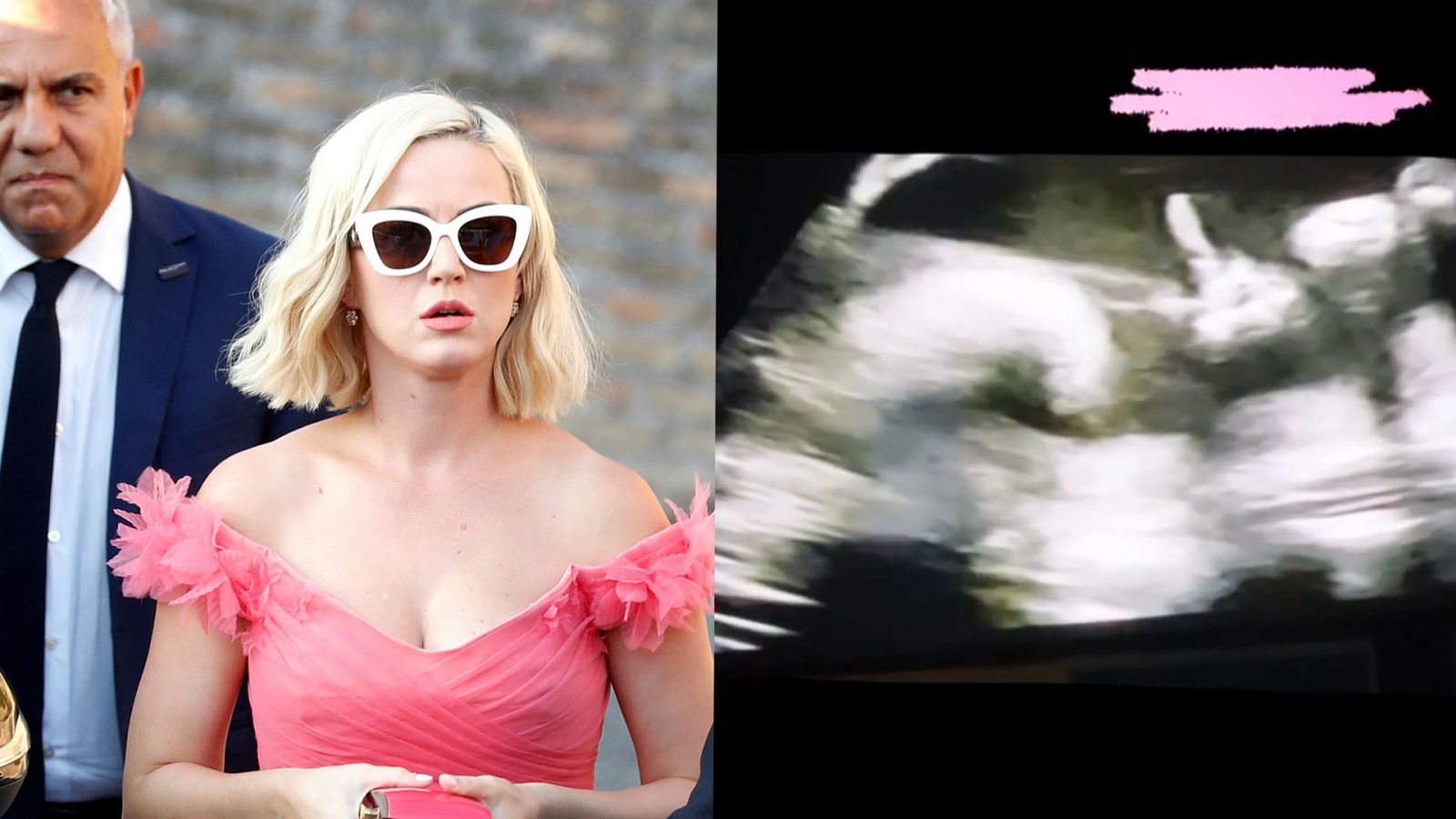 Katy Perry, sorprendida ante una divertida ecografía de su hija