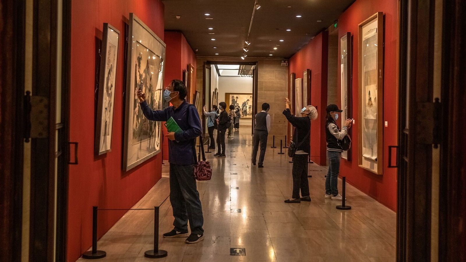 El Museo Nacional de Arte de China ha reabierto sus puertas al público
