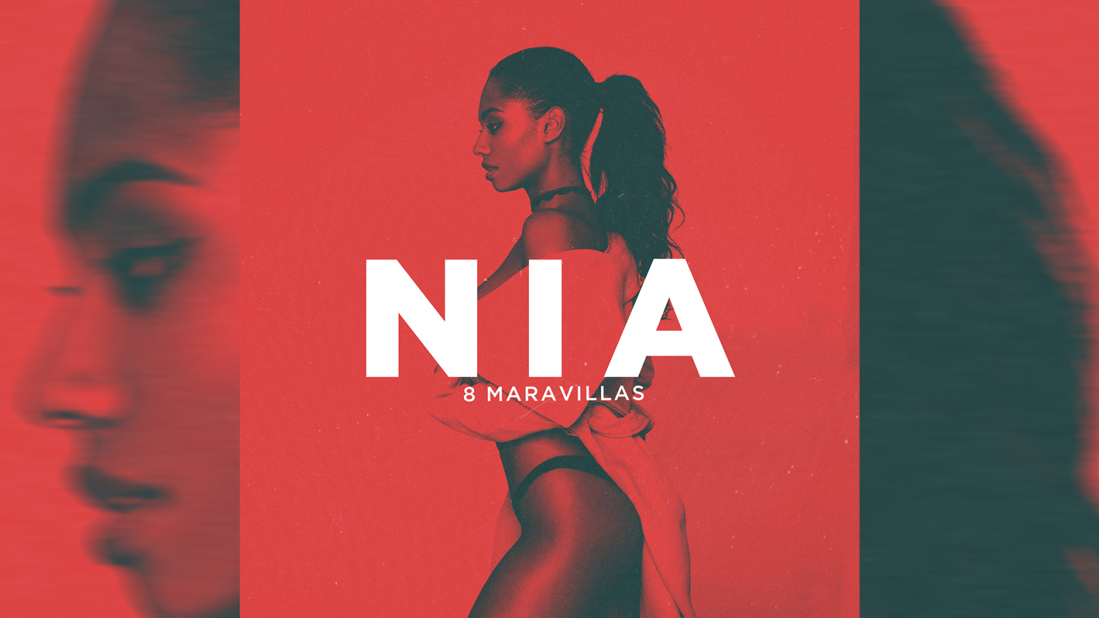 Portada del primer single de Nia, "8 maravillas"