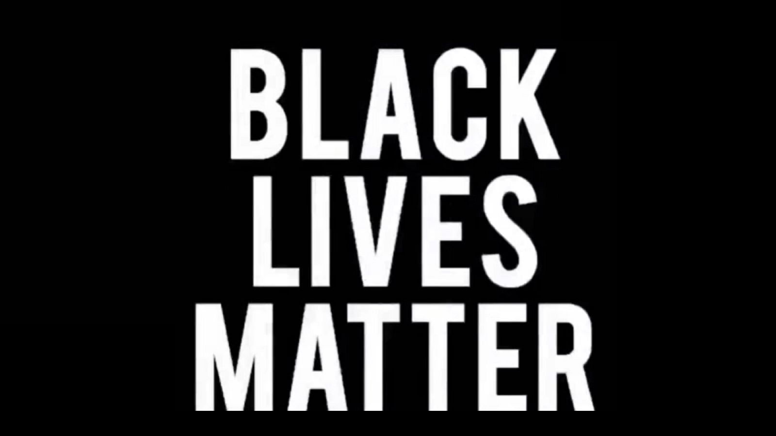 'Black lives matter' es uno de los mensajes más repetidos en las redes sociales