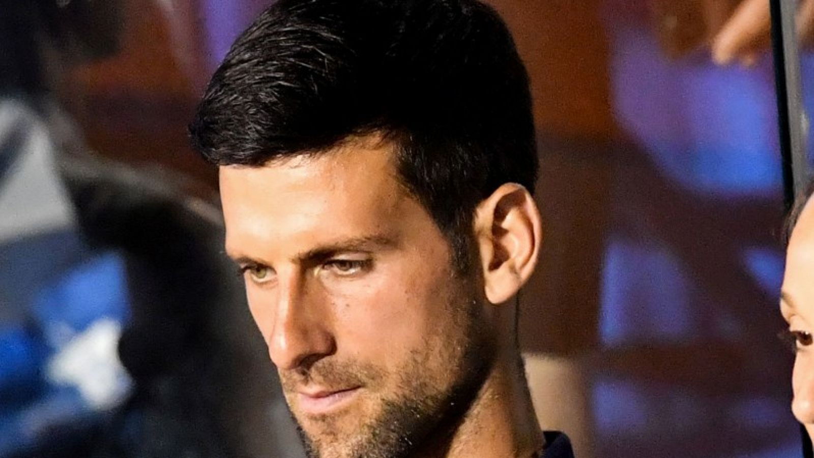El tenista serbio Novak Djokovic durante la disputa del torneo de exhibición 'Adria Tour'