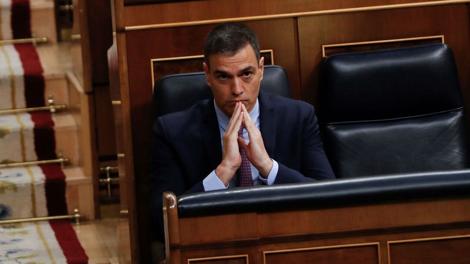 El presidente del Gobierno, Pedro Sánchez, en el Congreso de los Diputados en una imagen de archivo.