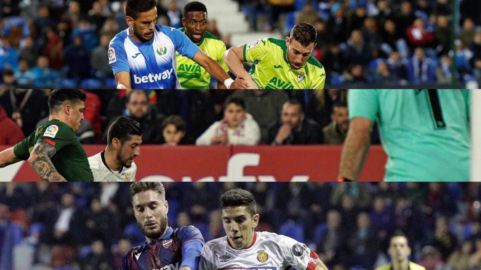 Leganés-Eibar y Mallorca-Levante por evitar el descenso y Athletic-Sevilla por los puestos europeos