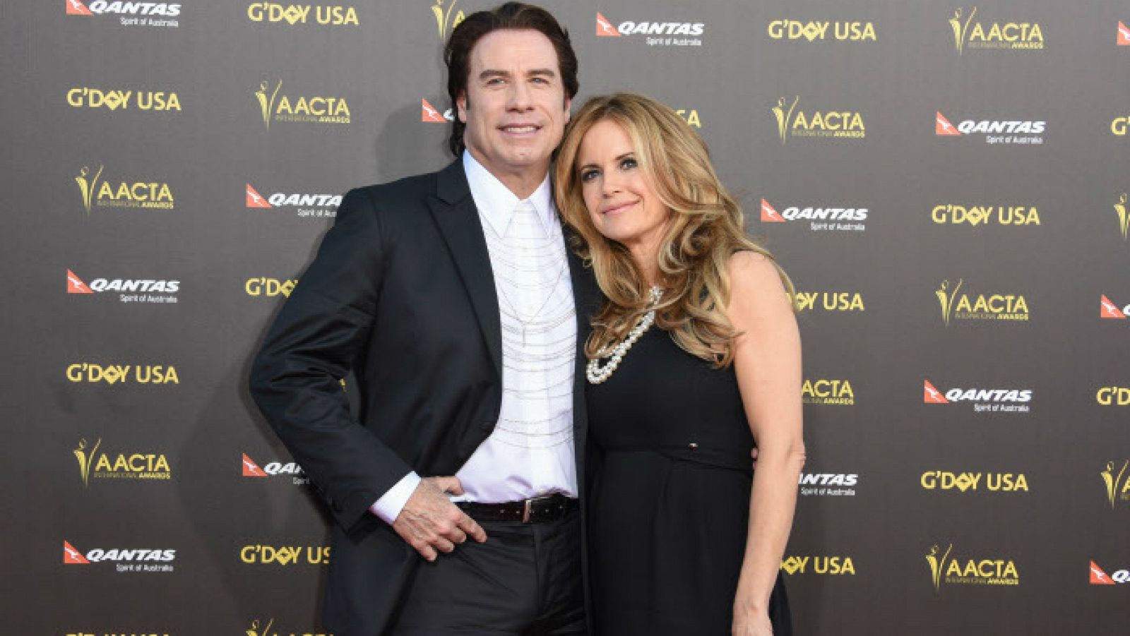 Muere la esposa de John Travolta, Kelly Preston. En la imagen, la pareja en  2015