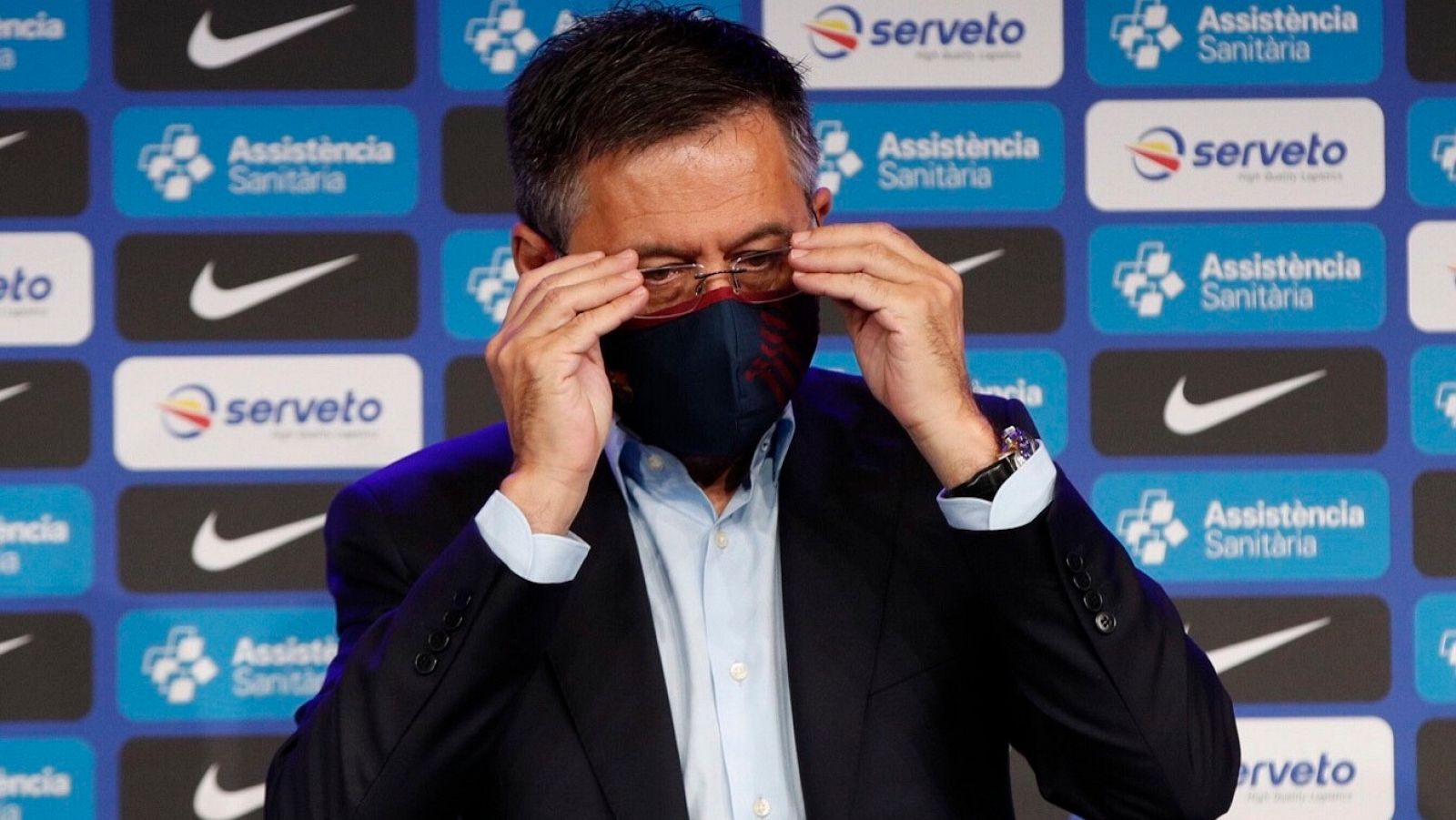 El presidente del FC Barcelona, Josep María Bartomeu