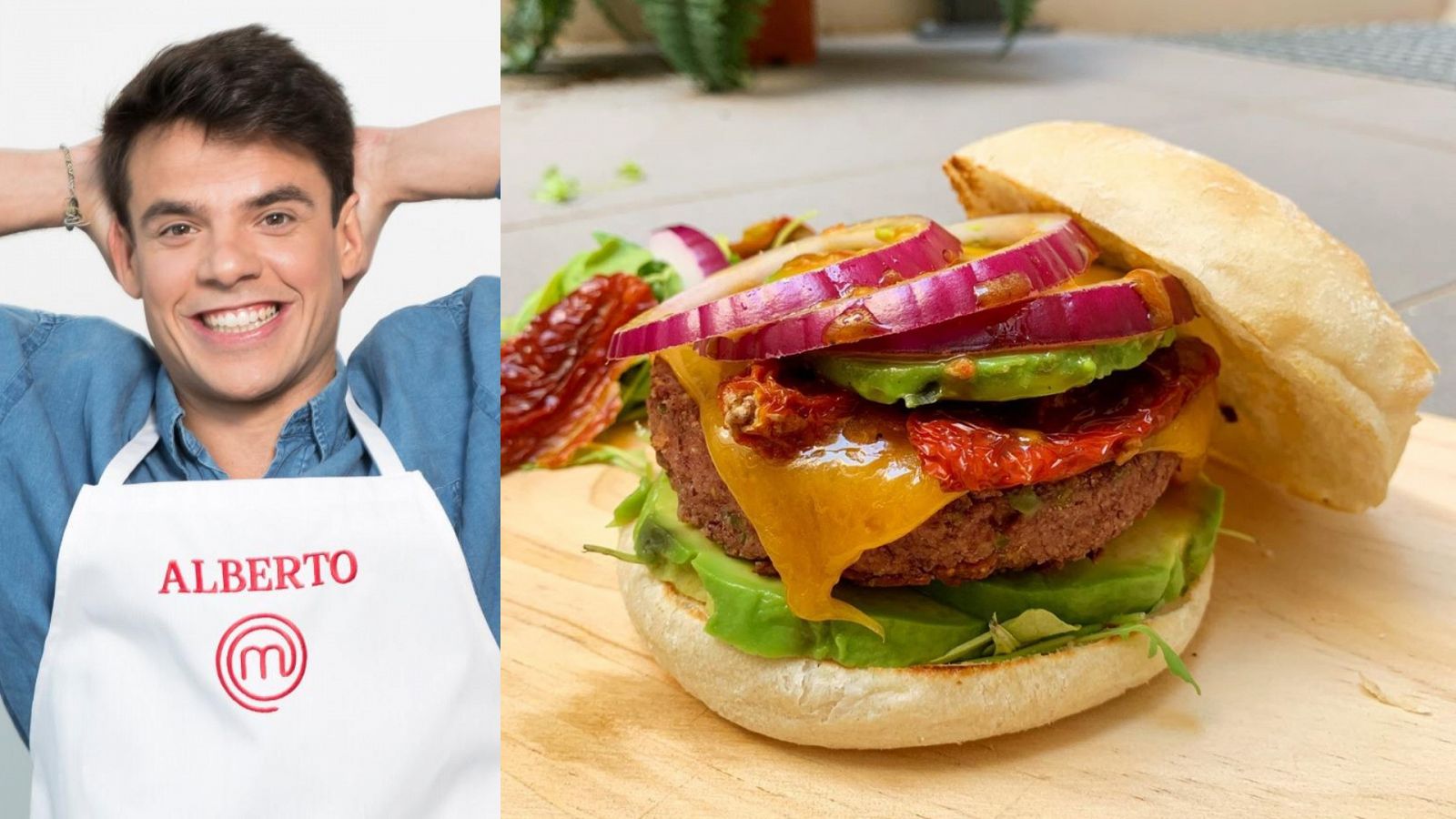 Alberto de MasterChef te enseña a hacer una hamburguesa vegetariana
