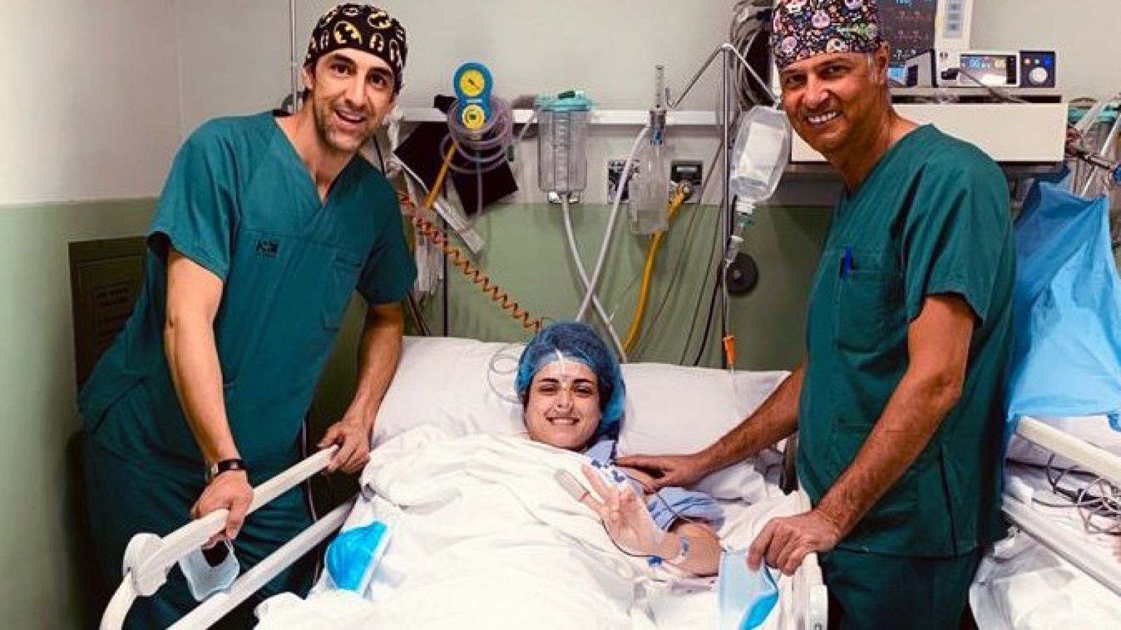  Sara Hurtado, operada con éxito 