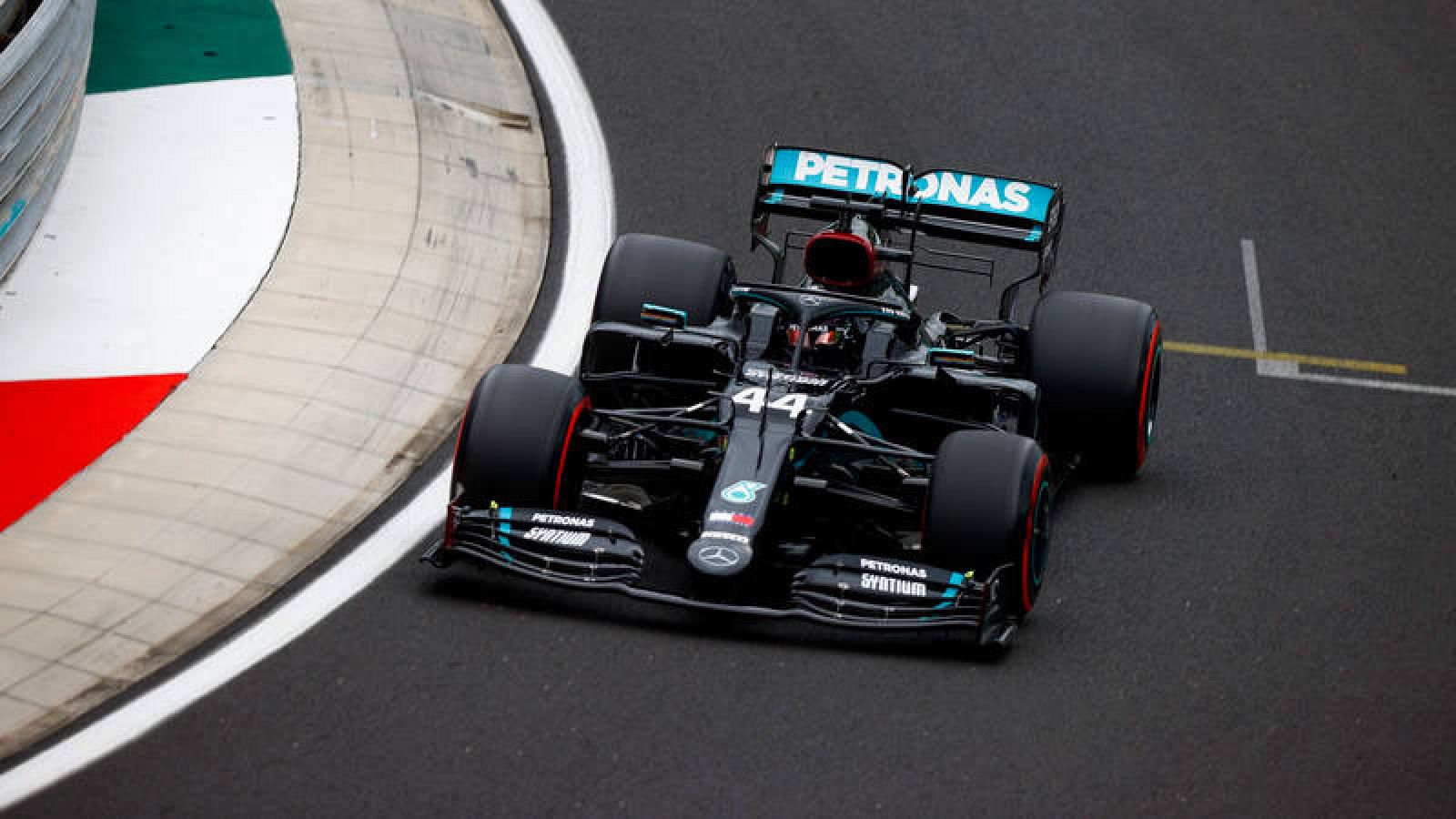 Lewis Hamilton, en el GP de Hungría