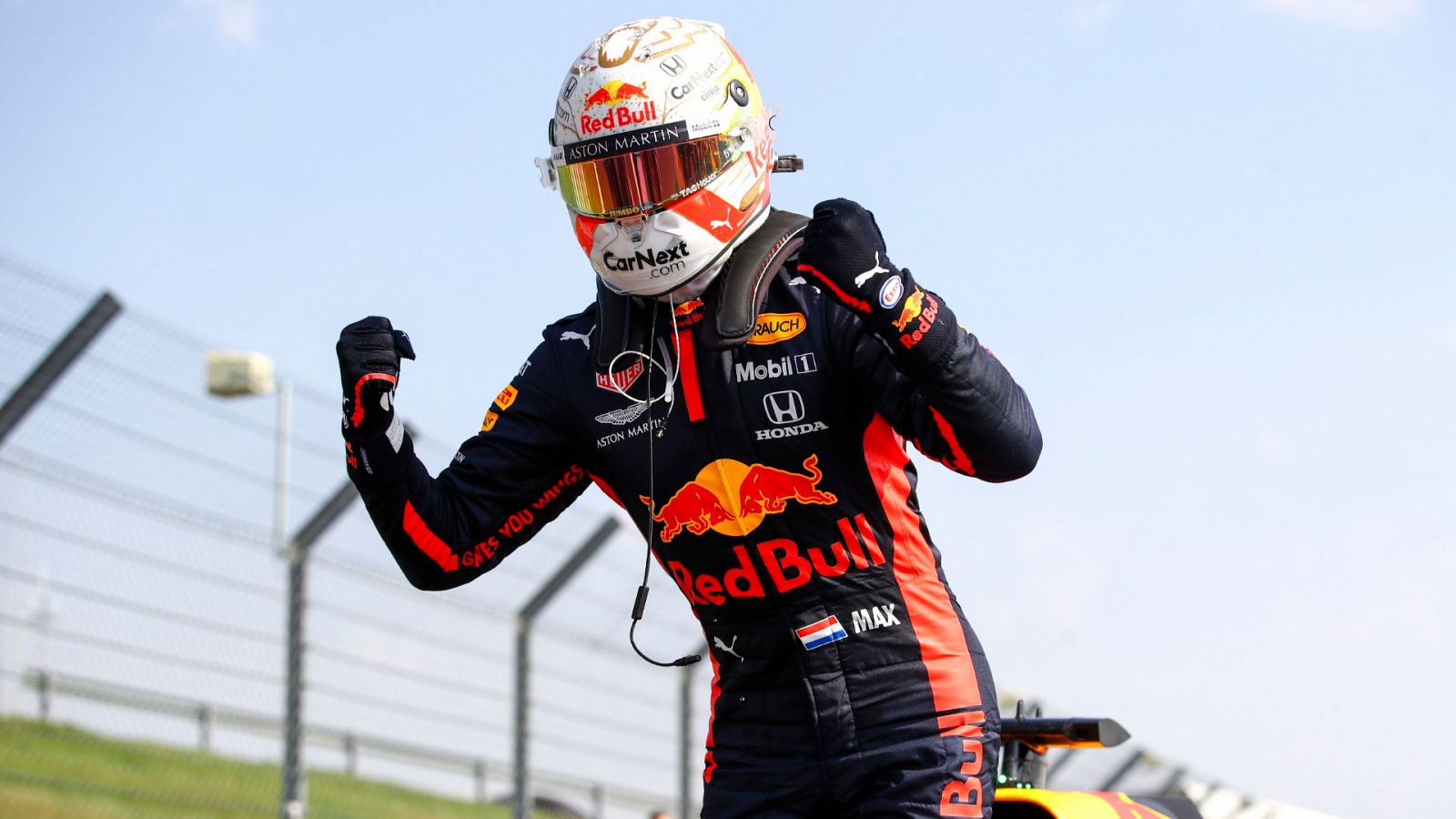 Max Verstappen gana el Gran Premio 70 Aniversario