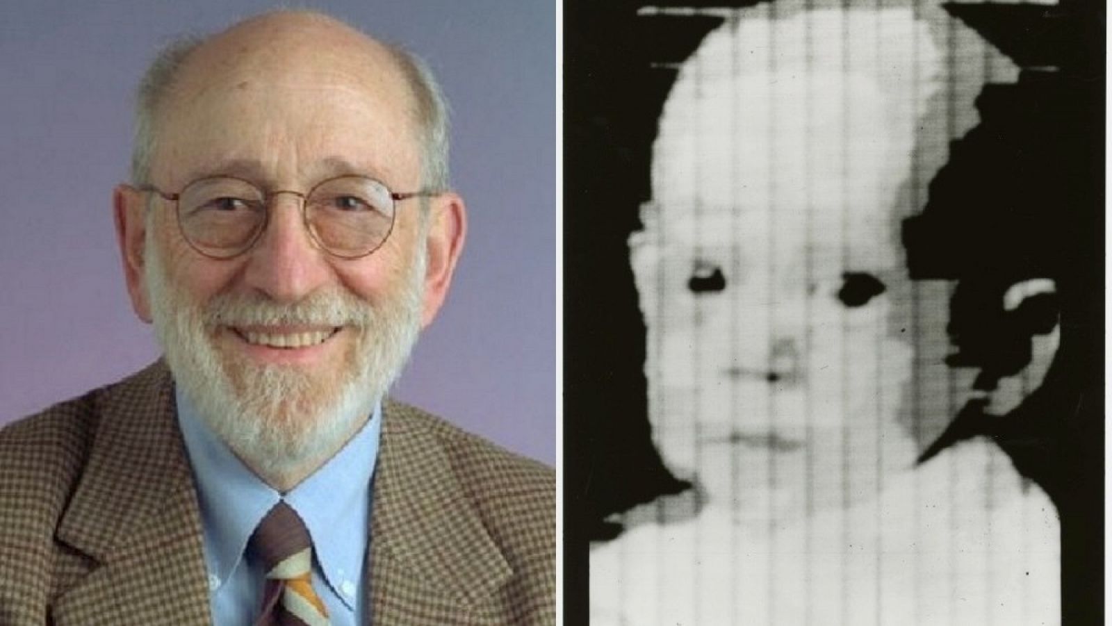 Russel Kirsch y la imagen de su hijo, considerada la primera imagen digital de la historia