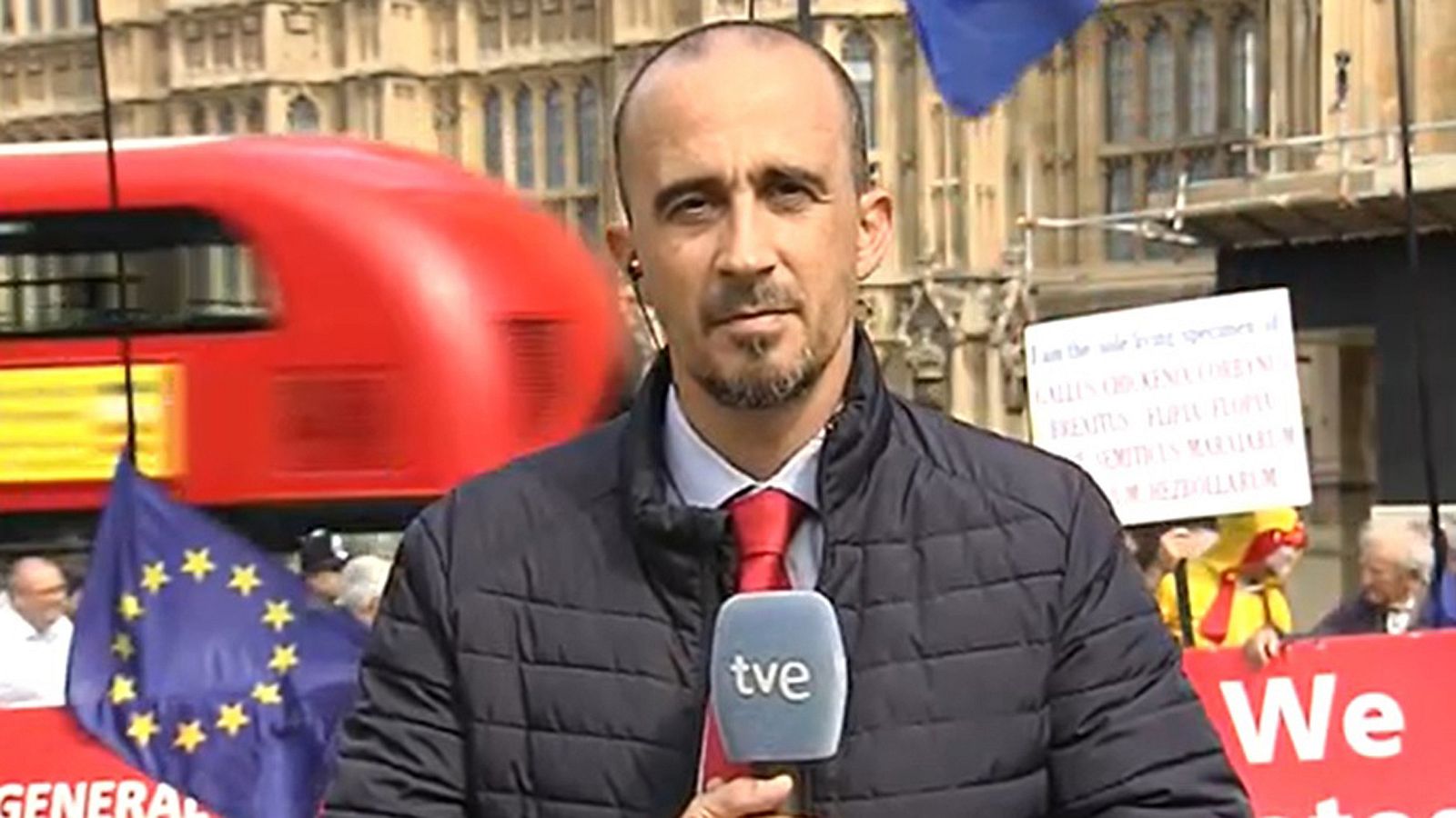 Diego Arizpeleta, corresponsal TVE Londres