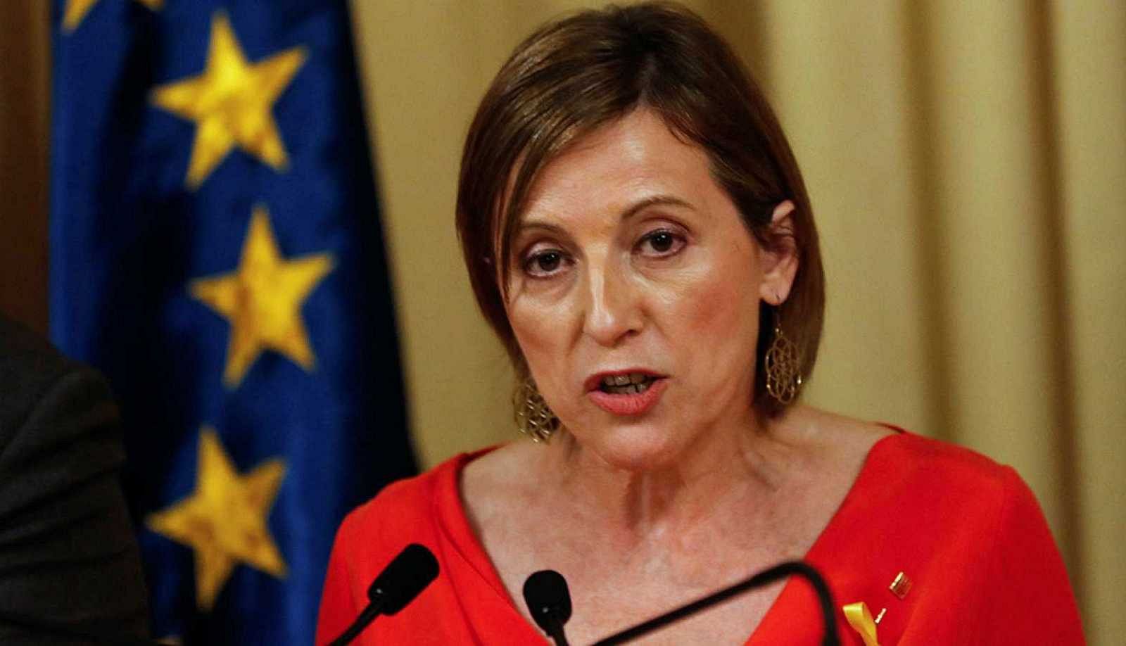 La expresidenta del Parlament de Cataluña Carme Forcadell en una imagen de archivo.