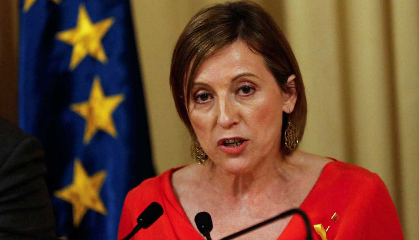  La expresidenta del Parlament de Cataluña Carme Forcadell en una imagen de archivo.