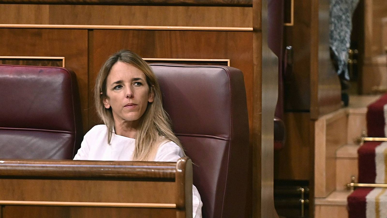 La ya exportavoz del Partido Popular en el Congreso, Cayetana Álvarez de Toledo, durante un pleno en la Cámara Baja