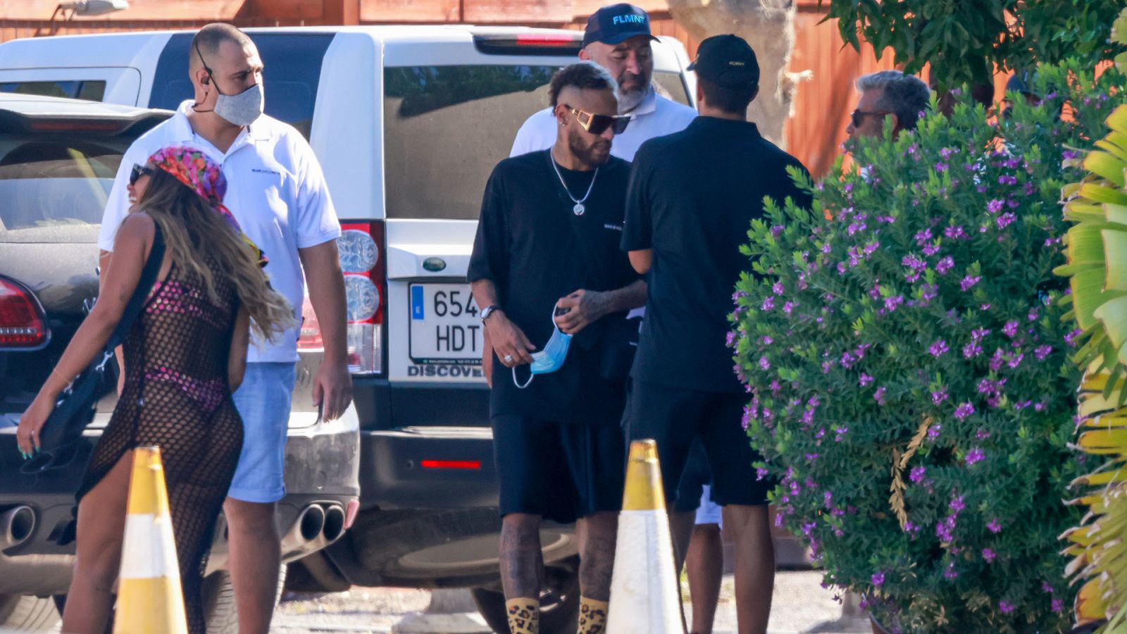 Neymar disfruta de una escapada a Ibiza con amigos