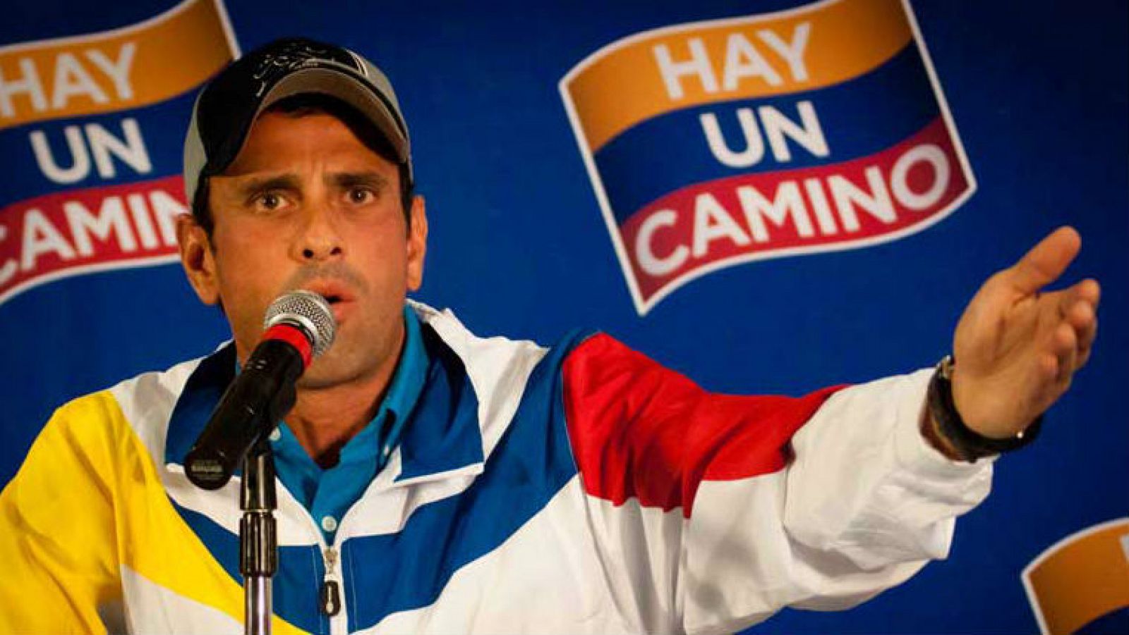El opositor y dos veces candidato a la presidencia de Venezuela, Henrique Capriles,