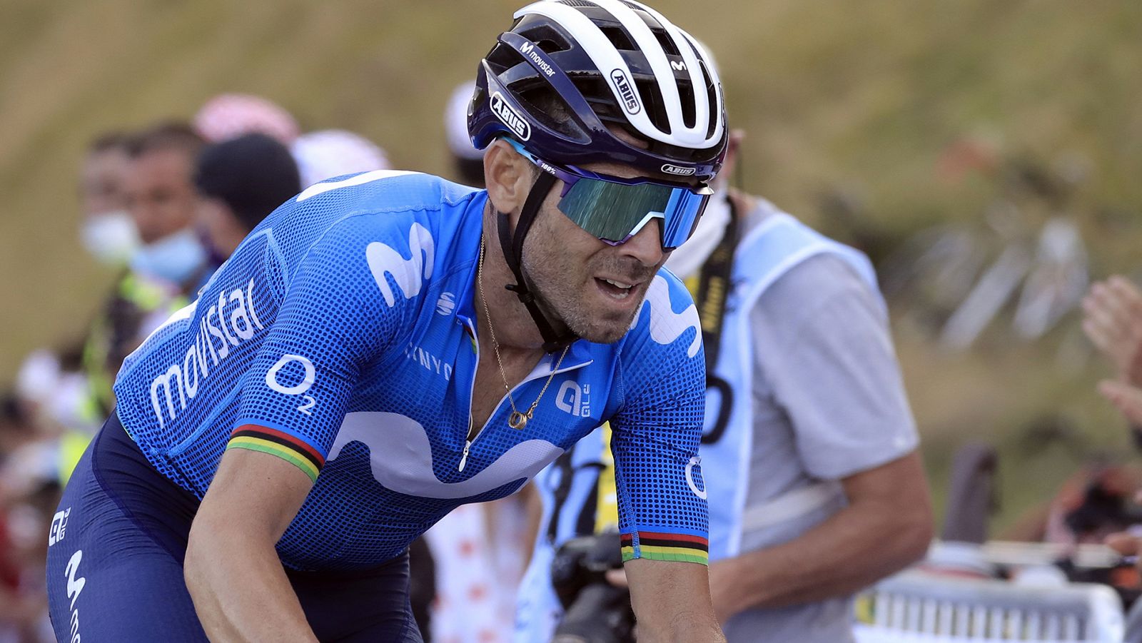 Alejandro Valverde: "El Jumbo hace unas exhibiciones innecesarias"