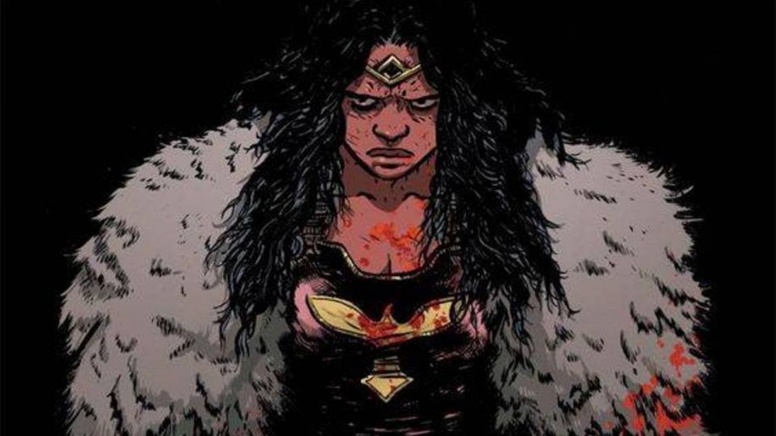 Ilustración de 'Wonder Woman: Tierra muerta'