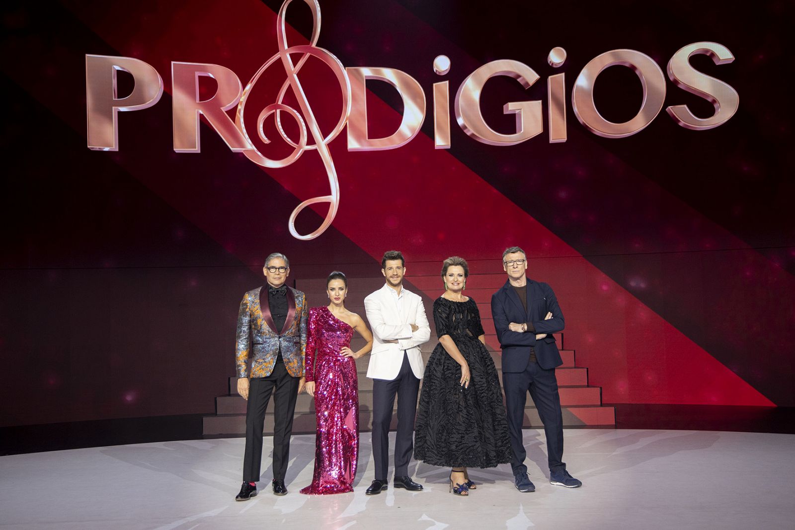 Boris Izaguirre, Paula Prendes, Andrés Salado, Ainhoa Arteta y Nacho Duato en 'Prodigios 2'