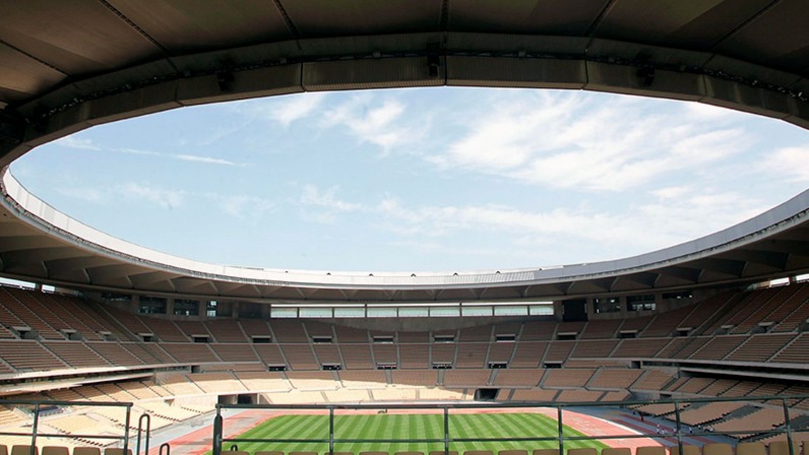 Imagen del Estadio de La Cartuja en Sevilla.