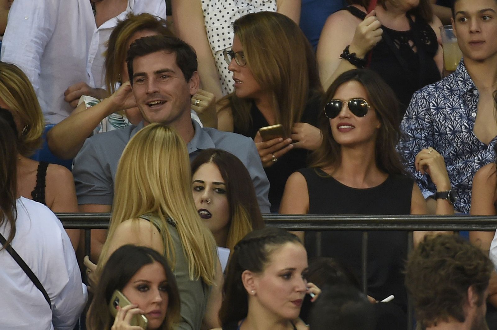Iker Casillas y Sara Carbonero estñan orgullosos del talento de su hijo Lucas.
