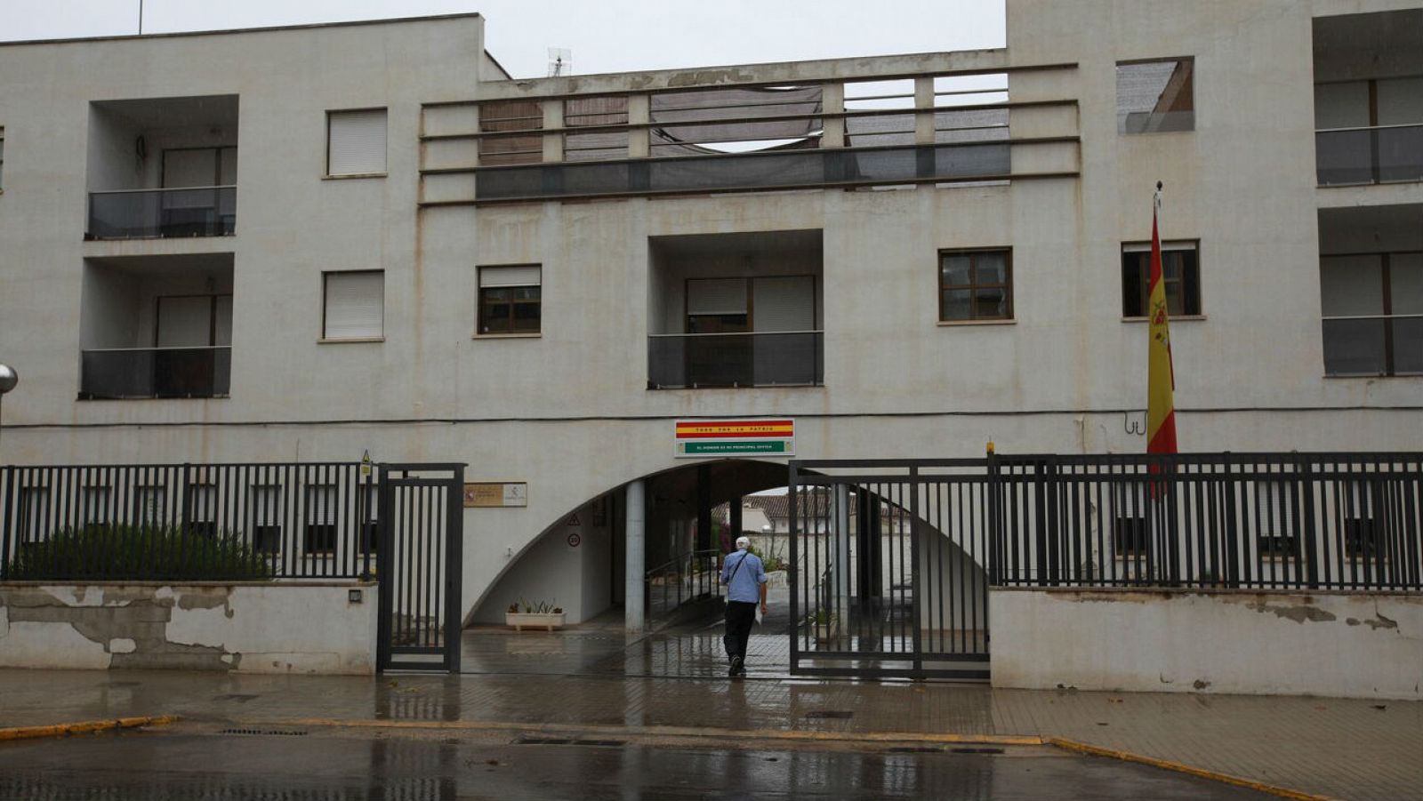 El Cuartel de la Guardia Civil de Xátiva.