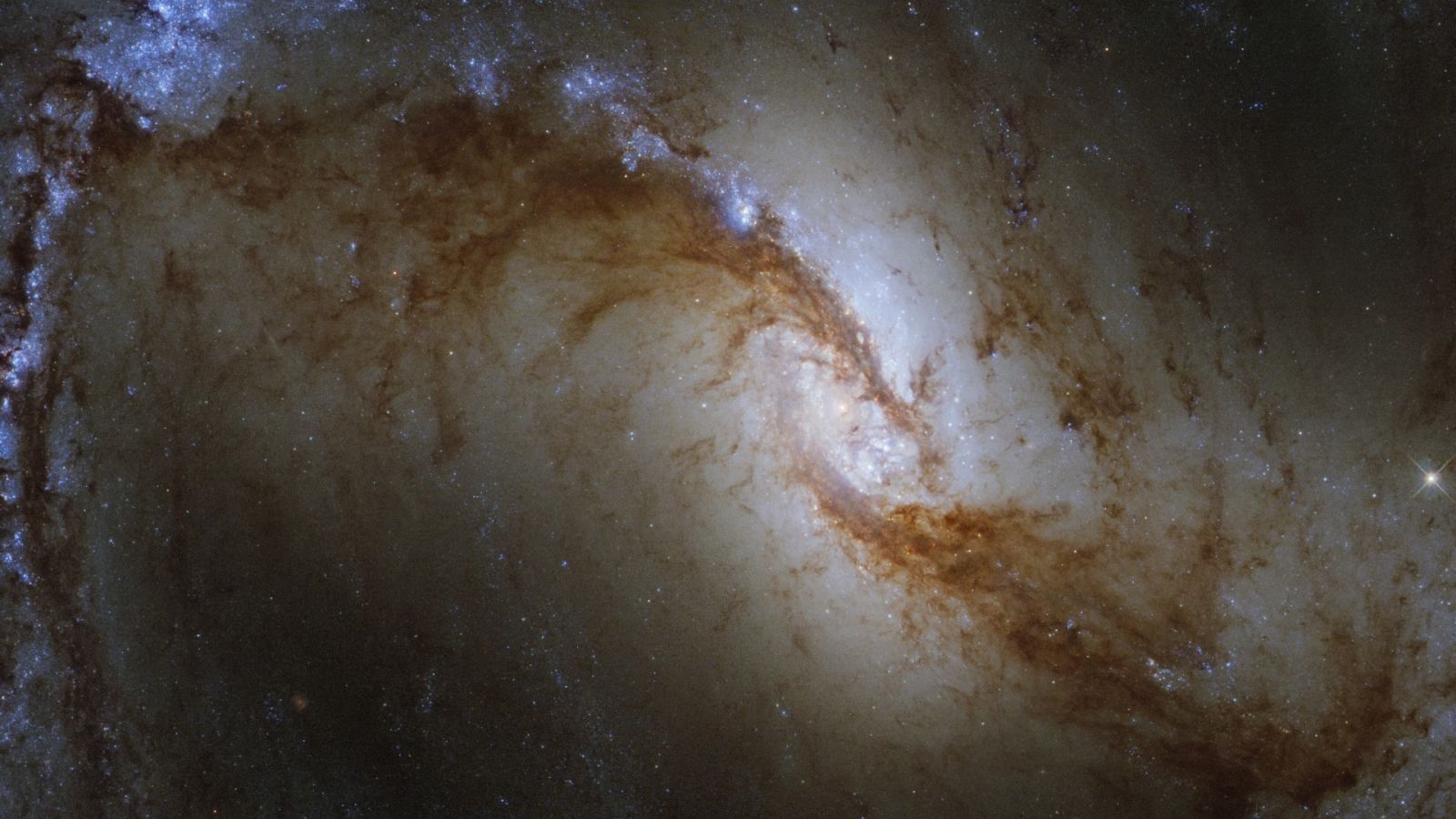 La Gran Galaxia Espiral Rayada, donde se ha observado el lugar de formación de estrellas