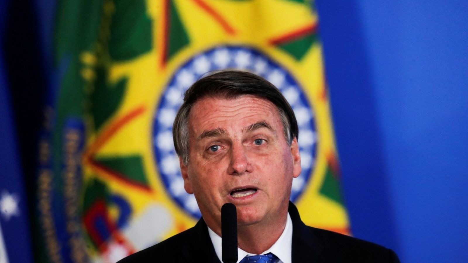 El presidente de Brasil, Jair Bolsonaro, en una imagen del 7 de octubre del 2020. 