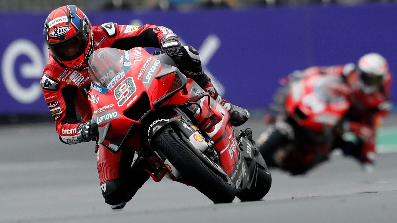 Danilo Petrucci durante la carrera del GP de Francia