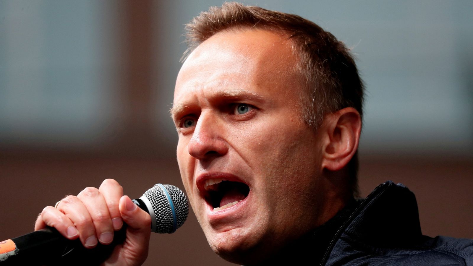 El opositor ruso Alexei Navalny, en un acto en Moscú en 2019