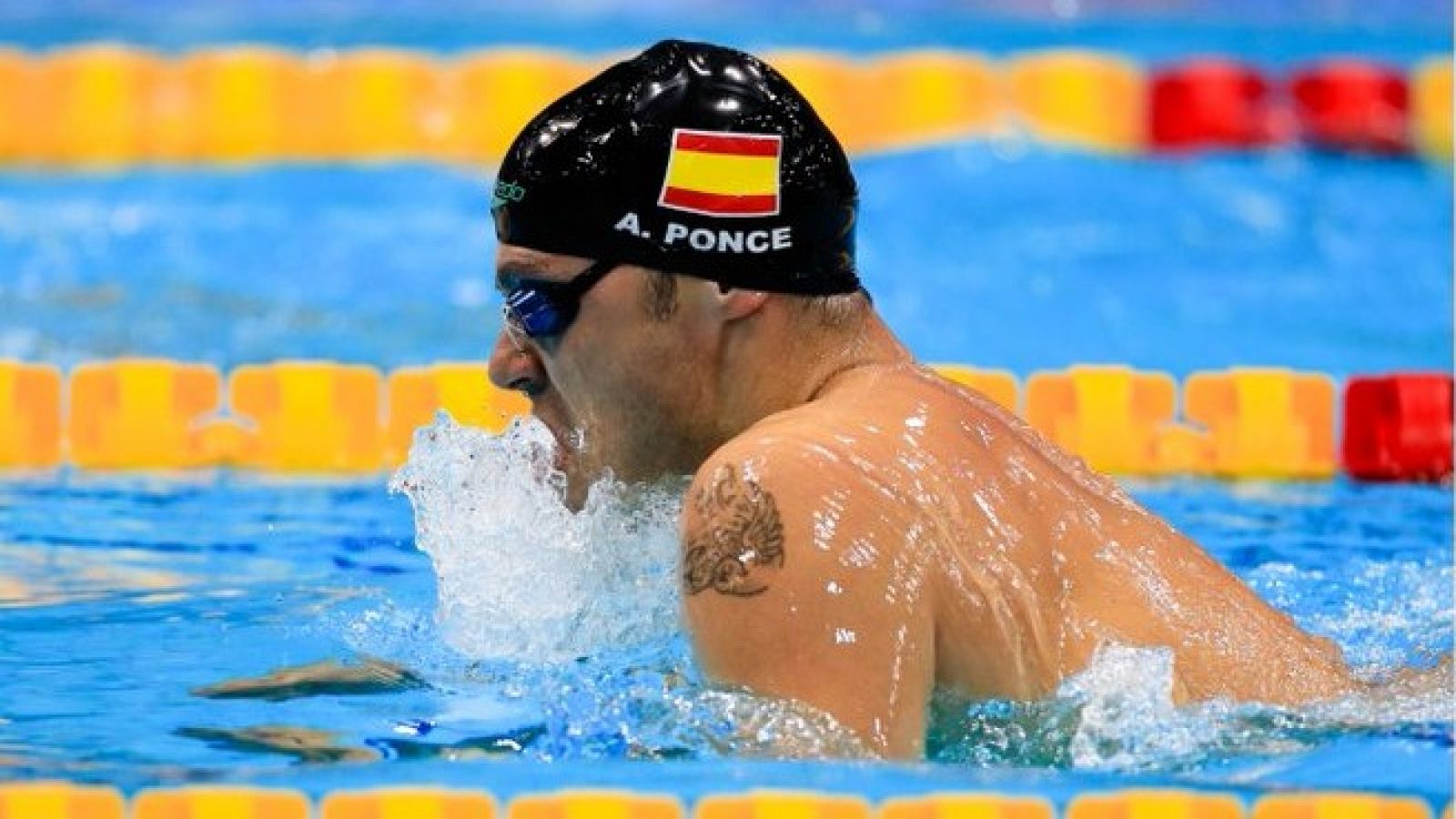 Imagen del nadador catalán Toni Ponce.