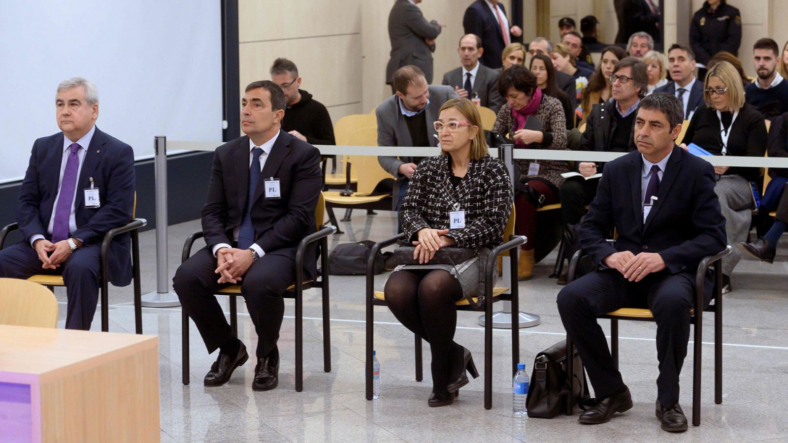 Imagen de archivo del juicio contra la cúpula de los mossos